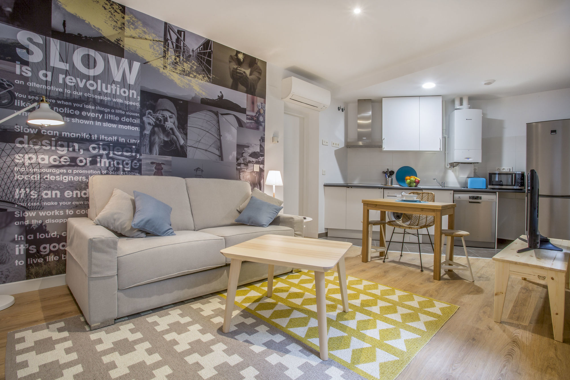 Slow Suites Luchana Madrid İç mekan fotoğraf