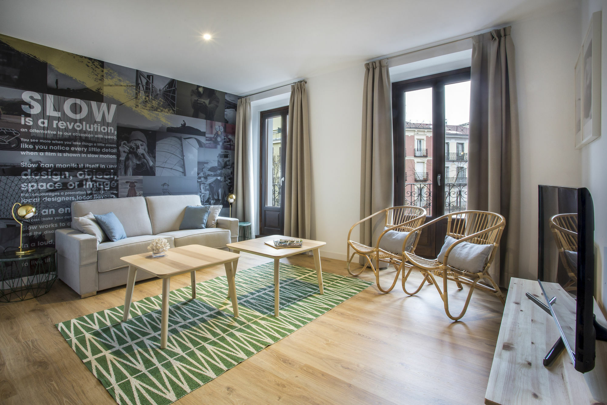 Slow Suites Luchana Madrid Dış mekan fotoğraf